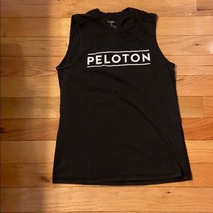 Men’s black PELOTON razed blade shirt